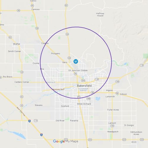 7.5 Mile Amazon Prime Air Boundary